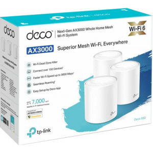 TP-LINK Gigabit Deco X60 Dual-Band WiFi 6 3Pack