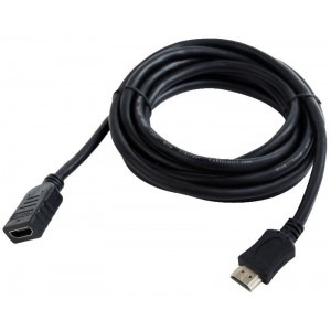 Gembird HDMI Male - HDMI Female, v1.4, 3m, negru