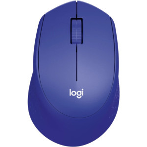 Mouse Logitech M330 Silent Plus, Wireless, Blue
