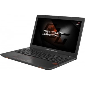 ASUS Gaming 15.6'' ROG GL553VE, FHD, Procesor Intel® Core™ i7-7700HQ (6M Cache, up to 3.80 GHz), 8GB DDR4, 256GB SSD, GeForce GTX 1050 Ti 4GB, Endless OS, Black