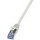 Cablu retea Logilink PrimeLine CAT6a Patch Cable S/FTP 10G 1m grey