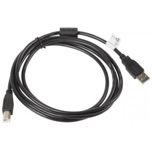 Cablu periferice Lanberg USB 2.0 Male tip A - USB 2.0 Male tip B, 1.8m, negru
