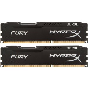 HyperX Fury Black 16GB DDR3L 1600MHz CL10 Dual Channel Kit