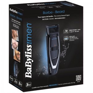 BaByliss W-Tech Washable Long Beard Trimmer