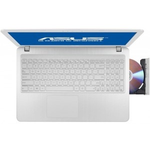 ASUS 15.6" X540SA, HD, Procesor Intel® Celeron® Dual Core N3060 (2M Cache, up to 2.48 GHz), 4GB, 500GB, GMA HD 400, Endless OS, White