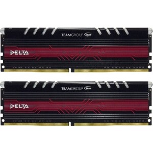 TeamGroup Delta Red LED 16GB DDR4 2400MHz CL15 Dual Channel Kit