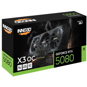 Inno3D GeForce RTX 5080 X3 OC 16GB GDDR7 256-bit DLSS 4.0