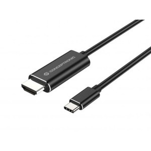 Conceptronic USB-C - HDMI Male, 2 m, Negru