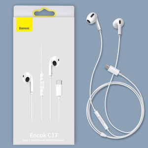 Baseus In-Ear, Encok C17 White