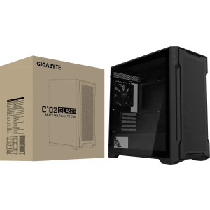 GIGABYTE C102 Glass Black