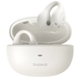 Casti Baseus Open-Ear, AirGo AS01 White