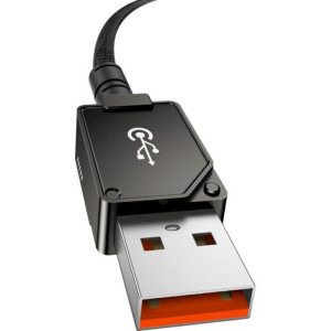 Baseus Unbreakable, USB Male la USB-C Male, 100W, 2 m, Black
