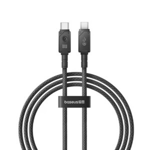 Baseus Unbreakable, USB-C Male la USB-C Male, 100W, 2 m, Black