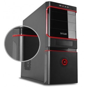 Delux MV887 500W Black-Red