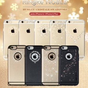 Ringke Protectie pentru spate Noble Swaroski Ring Fusion pentru Apple iPhone 6 Plus si 6S Plus