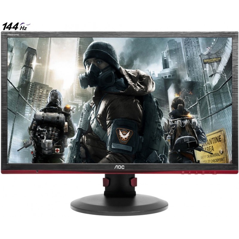Monitor LED AOC Gaming G2770PF 27 inch 1ms Black-Red FreeSync 144Hz