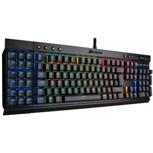 Corsair K95 - RGB LED - Cherry MX Brown - Layout EU - New logo Mecanica