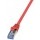 Cablu retea Logilink PrimeLine CAT6a Patch Cable S/FTP 10G 3m red