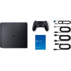 Sony PlayStation 4 Slim 1TB + 2nd Controller + Joc Uncharted 4: A Thief's End