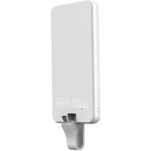 Hame P1-TY1, 8000 mAh, 1x UBS, 1x USB-C, 1x microUSB, White