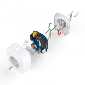 Gosund Pachet 2 prize smart SP112, Wi-Fi, 3600W, 2 x USB, Control aplicatie