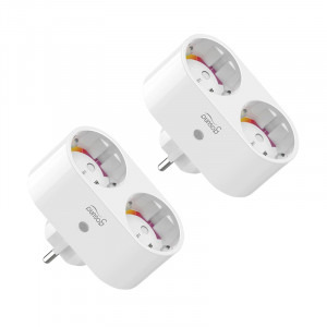 Gosund Pachet 2 prize smart SP211, Control prin aplicatie, Programare si timer, 3680 W, 16 A