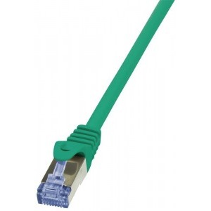 Cablu retea Logilink PrimeLine CAT6a Patch Cable S/FTP 10G 1m green