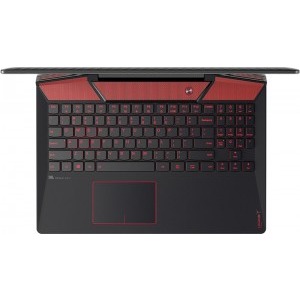 Lenovo Gaming 15.6'' Legion Y720, FHD IPS, Procesor Intel® Core™ i7-7700HQ (6M Cache, up to 3.80 GHz), 16GB DDR4, 1TB + 128GB SSD, GeForce GTX 1060 6GB, FreeDos, Black, RGB Backlit, External ODD
