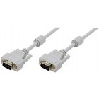 Cablu video Logilink VGA Male - VGA Male, 5m, gri