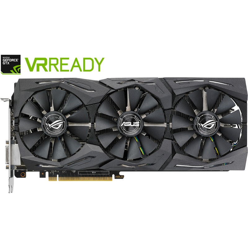 Placa video ASUS GeForce GTX 1080 Ti ROG STRIX GAMING O11G 11GB DDR5X ...