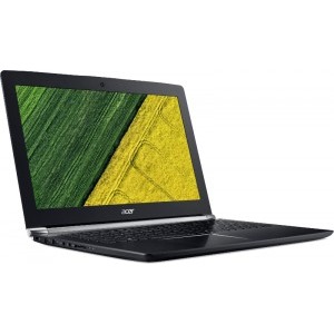 Acer Gaming 15.6'' Aspire Nitro VN7-593G, FHD IPS, Procesor Intel® Core™ i7-7700HQ (6M Cache, up to 3.80 GHz), 8GB DDR4, 256GB SSD, GeForce GTX 1060 6GB, Linux, Obsidian Black