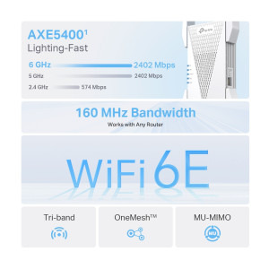 TP-LINK Gigabit AXE5400 Tri-Band WiFi 6E