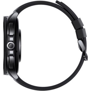 Xiaomi Watch 2 Pro, Bluetooth Black Case, Black Fluororubber Strap