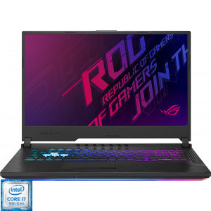 ASUS Gaming 17.3'' ROG Strix G G731GU, FHD 144Hz, Procesor Intel® Core™ i7-9750H (12M Cache, up to 4.50 GHz), 8GB DDR4, 512GB SSD, GeForce GTX 1660 Ti 6GB, No OS, Black