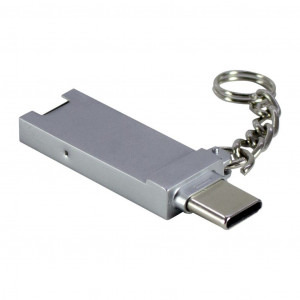 Inter-Tech USB-C, OTG, Silver