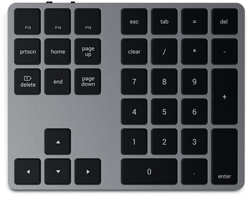 Tastatura Satechi Aluminum Extended Keypad Bluetooth Space Grey