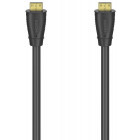 Cablu video Hama High Speed HDMI Male - HDMI Male, 1.5m, Ethernet, negru