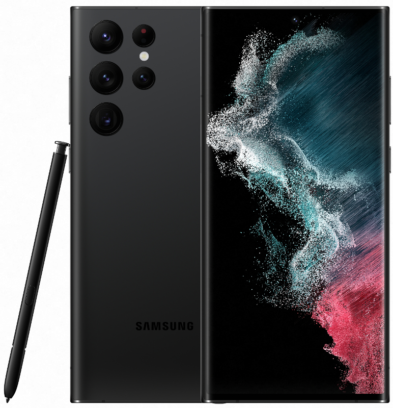 Smartphone Samsung Galaxy S22 Ultra, Dynamic AMOLED 2X, 512GB, 12GB RAM, Dual SIM, 5G, 5-Camere, Phantom Black