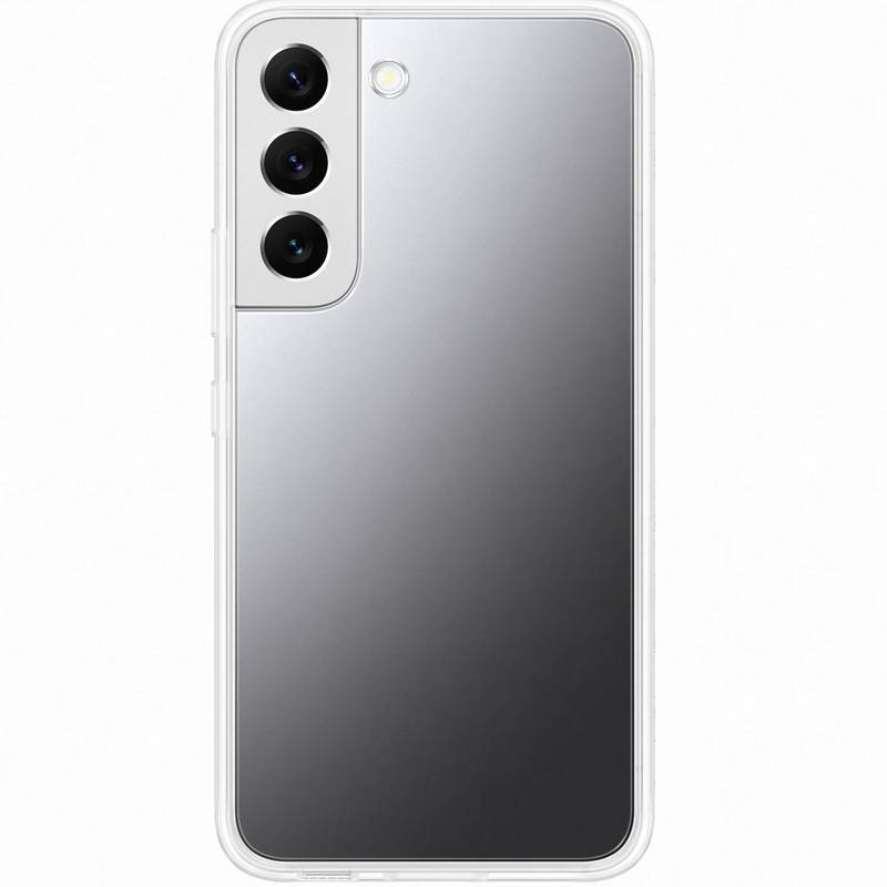 Samsung Protectie pentru spate Frame Cover Transparent pentru Galaxy S22
