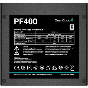 Deepcool F Series PF400, 80+, 400W