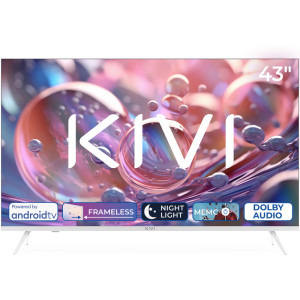 KIVI Smart TV 43U760QW Seria U760QW 108cm alb 4K UHD HDR