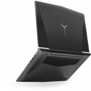 Lenovo Gaming 15.6'' Legion Y520, FHD IPS, Procesor Intel® Core™ i5-7300HQ (6M Cache, up to 3.50 GHz), 8GB DDR4, 1TB + 256GB SSD, GeForce GTX 1050 Ti 4GB, FreeDos, Black-Gold, Backlit, 2Yr