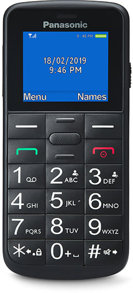 Telefon fix Panasonic KX-TU110EXB, negru