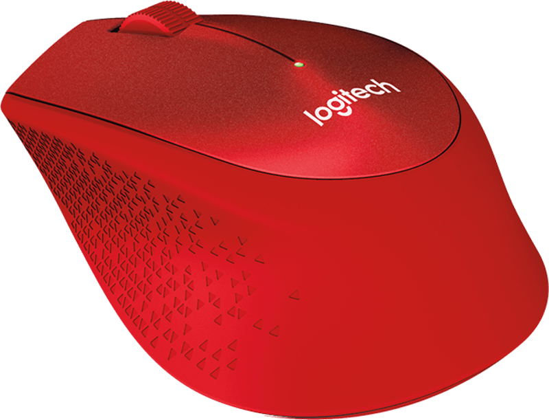 Mouse Logitech M330 Silent Plus Red