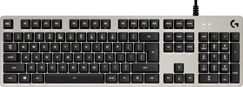 Tastatura Gaming Logitech G413 Silver White LED Mecanica