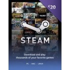 Joc Valve STEAM WALLET 20 EURO (CD KEY)