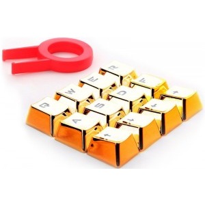 Redragon Mechanical Gaming Keycaps Gold