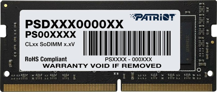 Memorie notebook Patriot Signature Line, 16GB, DDR4, 3200MHz, CL22, 1.2v