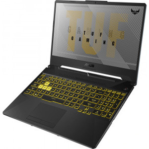 ASUS Gaming 15.6'' ASUS TUF F15 FX506LH, FHD 144Hz, Procesor Intel® Core™ i7-10870H (16M Cache, up to 5.00 GHz), 8GB DDR4, 512GB SSD, GeForce GTX 1650 4GB, No OS, Fortress Gray