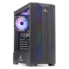 Gaming BALAUR Epic Plus, Intel i5-12400F 2.5GHz, 16GB DDR5, 1TB SSD, RX 6600 8GB GDDR6, Iluminare RGB